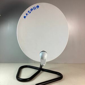 d9321 マスプロ電工 BSパラボラアンテナ BS45LED MASPRO 45cm 衛星放送受信用 オフセット 動作未確認 中古