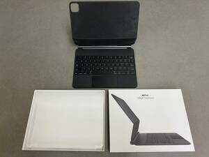  美品MXQT2LL/A Magic Keyboard Black Apple 11inch 11インチiPad Pro(第1〜4世代）/iPad Air(第4/5世代）英語 US マジック キーボード