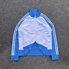 00s adidas ダブルジップ　トラックジャケット　Y2K アーカイブテック