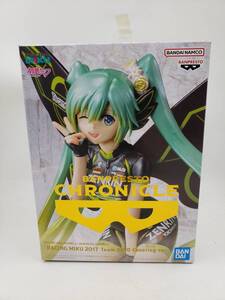 新品 未開封 初音ミク バンプレストクロニクル Banpresto Chronicle レーシングミク2017 Team UKYO 応援ver. フィギュア 海外限定