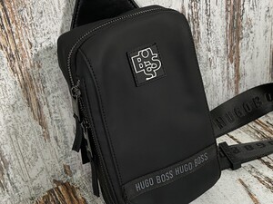 HUGO BOSS　 ボディバッグ　 ワンショルダー　ショルダーバック　 ブラック