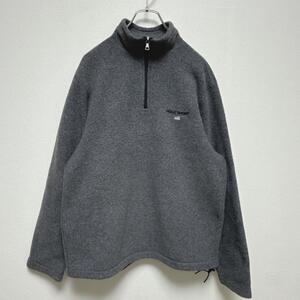 POLO SPORT オーバーサイズ ハーフジップ フリース スウェット M