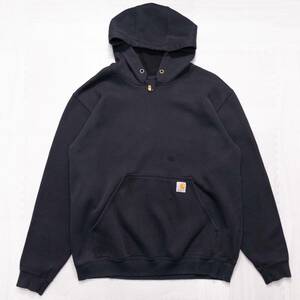 古着 00s Carhartt カーハート プルオーバー パーカー メンズL ブラック