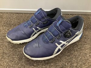 asics アシックス 1111A073 ゴルフシューズ ゲルコース デュオ ボア ネイビー系 27.5ｃｍ ゴルフウェア メンズ　BOA