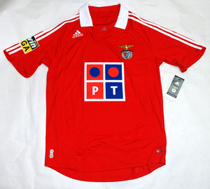 07-08ベンフィカ BENFICA (H)＃30 フレディー・アドゥー ADU adidas正規 リーグ用 M