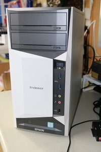 EPSON Endeavor MR8000-M Core i3-6100T TDP35W メモリ8GB 東芝 SSD128GB HDD HGST 250GB 省電力 デスクトップPC Win11pro 64bit 本体のみ