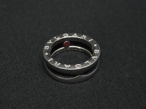 1円 ■美品■ BVLGARI ブルガリ ビーゼロワン セーブザチルドレン SV925 リング 指輪 アクセサリー サイズ46(約5号) シルバー系 AZ6169