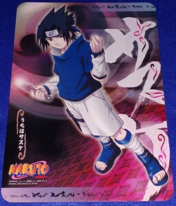 即決 送料無料 BANDAI バンダイ 2002 ジャンボカードダス NARUTO ナルト パッドダス マウスパッド うちはサスケ