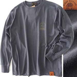 新品 CHUBEI チュウベイ 2024年 秋冬 LOOSE FIT バックポケット 長袖 Tシャツ L 灰 【CH1441131_98】 メンズ カットソー ハリネズミ