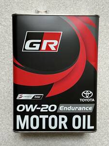 【4L】 GR MOTOR OIL Endurance 0W20 4L×1缶 TOYOTA GAZOO Racing トヨタ純正 全合成油 エンデュランス⑦