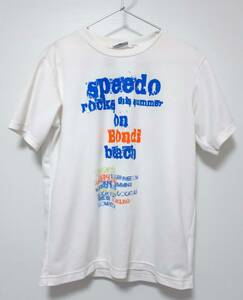 ★☆(廃盤)競泳　speedo(スピード)　Tシャツ　ホワイト　水泳部☆★