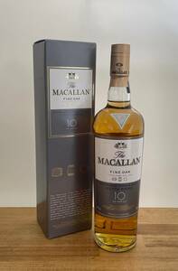 マッカラン MACALLAN FINE OAK ファインオーク 10年 700ml 40％ シングルモルト ウイスキー 箱付き