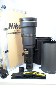 【 美品 】Nikon AF-S 500mm F4 D II ED (2型) 純正フード トランク 付 ニコン [管NI4480]