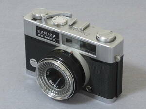 【返品不可・中古】銀塩フィルムカメラ　コニカ　KONICA EE-MATIC Deluxe ケース付き