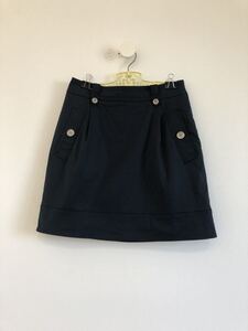 美品 BURBERRY BLUE LABEL ネイビースカート