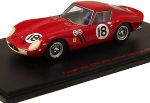 スパーク 1/43 フェラーリ 250 GTO 63 デイトナ・コンチネンタル 優勝 #18 P.RodrIgue (RL185)