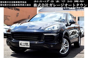 28年モデル 毎日高速使用の為 ダメージ少 ポルシェ カイエン 車検R7年3月 ブラックカラー 正規ディーラー車 出品中の現車確認可能