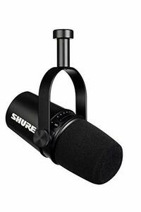 【中古】 SHURE MV7 ポッドキャストマイクロホン : ダイナミックマイク 実況 配信 ゲーミング テレワーク M