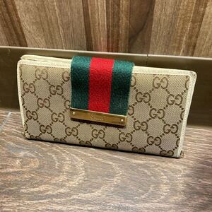 GUCCI グッチ GGキャンバス シェリーライン 財布 長財布 レディース ブランド 正規品 人気商品 送料無料 大特価 おすすめ セール