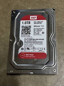 WD RED(NAS）用　1TB HDD 　ＷＤ10EFRX 3.5インチ SATA シリアルナンバー WCC4J4ZV0V11