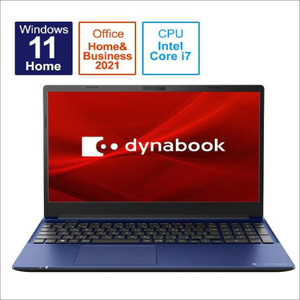 P1C7VPEL Dynabook ノートパソコン　15.6インチ　Windows11　Core i7-1260P　メモリ8GB　SSD512GB　Microsoft Office搭載