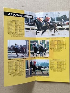 競馬 TCK 冊子 帝王賞 1994 [ツキノイチバン ホワイトシルバー ブルーファミリー フェートノーザン オサイチブレベスト ハシルショウグン他