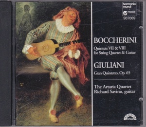 CD　Boccherini ボッケリーニ　/ Quintets VII ＆Ⅷ　GIULIANI・HMU　