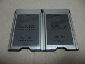SONY VAIO VGP-MCA10 メモリーカードアダプタ 2個 