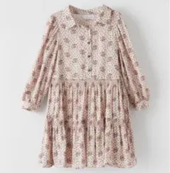 新品☆ZARA ザラ フラワー柄ワンピース