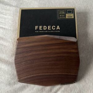 新品 FEDECA ファセット カッティングボード ミニ ブラックウォルナット フェデカ テーブル ウェア 木製 ウッド まな板 ウォールナット