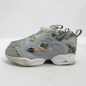 y■【28cm】リーボック/Reebok ポンプフューリーINSTAPUMP FURY 20TH ランニングシューズ■蛇柄MENS/27【中古】