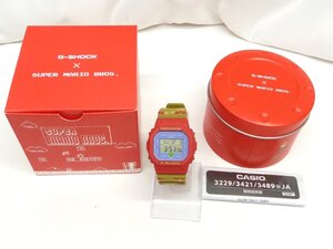 美品 CASIO カシオ G-SHOCK DW-5600SMB スーパーマリオブラザーズコラボ 腕時計 △WA5409