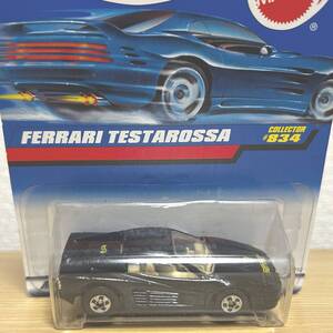 Ferrari Testarossa #834 ブラック Hotwheels フェラーリ テスタロッサ