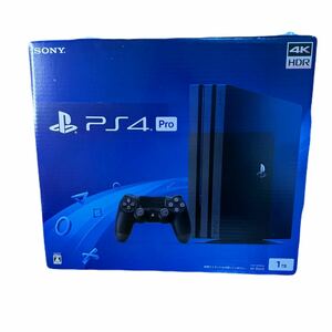 【新品未使用】SONY PlayStation 4 Pro ジェットブラック 1TB(CUH-7200BB01)