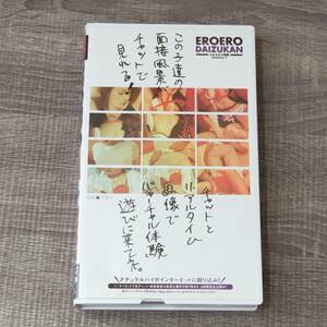 【VHS】 EROERO DAIZUKAN 発掘 エロエロ大図鑑 ビデオテープ 監督 千葉犬 ナチュラルハイ 大人気 レア 貴重 入手困難 セックス ハメ撮り