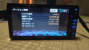 11△KENWOOD ケンウッド カーナビ MDV-X701W 地図更新済み(最終ver.)開通予定情報(最終ver.) 2014年製 フルセグ Bluetooth ワイド