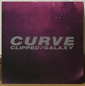 【 Curve Clipped / Galaxy 】7” Cherry シューゲイザー Shoegazer My Bloody Valentine SPC ECO Doppelganger Alan Moulder レコード