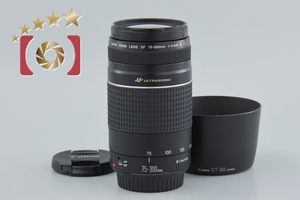 【中古】Canon キヤノン EF 75-300mm f/4-5.6 III USM