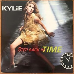 【オリジナルUK盤】Kylie Minogue カイリー・ミノーグ / Step Back In Time 12インチレコード PWL Eurobeat ユーロビート PWLT 64