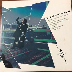 LP■和モノ/佐野元春/VISITORS/美盤/motoharu sano