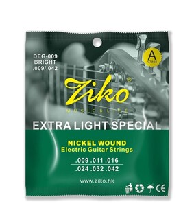 ZIKO エレキギター弦 09-42 1セット