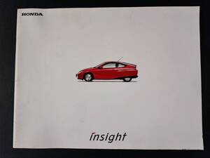 【ホンダ/HONDA・INSIGHT / インサイト（1999年11月）】カタログ/パンフレット/旧車カタログ/絶版車/