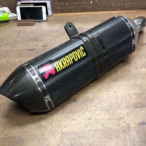 △GSR750 JS1C5111100110〜外し AKRAPOVIC マフラー