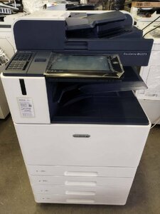 ■印字8108枚！ XEROX 富士ゼロックス DocuCentre-Ⅶ C2273 A3フルカラー複合機 コピー/プリンター/Fax/スキャナー動作良好【D0723MA8BH】