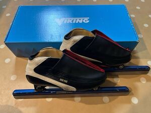 【半額】VIKING バイキング スラップスケート ブーツサイズ37 サファイア 1シーズン使用