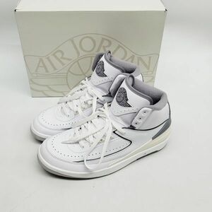 491141【27cm】NIKE AIR JORDAN 2 RETRO エアジョーダン レトロ DR8884-100 ホワイト US9 シューズ スニーカー ナイキ▲