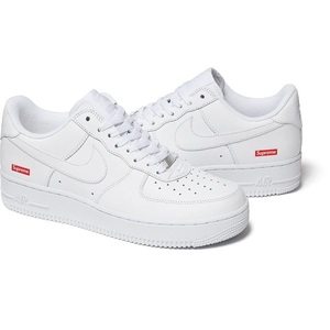 未使用 Supreme x NIKE AIR FORCE 1 LOW us7.5 白　25.5cm シュプリーム