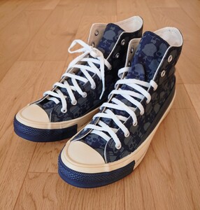 アンダーカバー　2016S/　GREATEST 期　 ドクロオールスター型 スニーカー ハイカット　 CONVERSE　AS 初期　