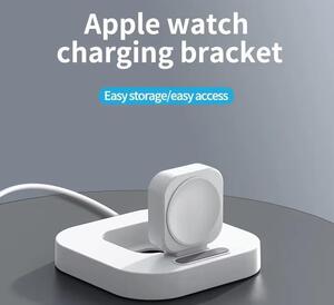 2個 Apple Watch ワイヤレス アップルウォッチ 充電器 スタンド USB Type-C 接続 マグネット充電器 ワイヤレス充電 ホルダー 充電スタンド