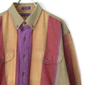 90s 00s CHAPS Ralph Lauren シャツ vintage ヴィンテージ チャップス ラルフローレン patagonia L.L.Bean オンブレ レーヨン チェック USA